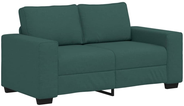 vidaXL 2-Sitzer-Sofa Dunkelgrün 120 cm Stoff 4105161