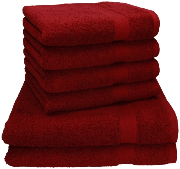 Betz Handtuch Set 6 er Handtücher-Set PREMIUM, 100% Baumwolle (6-St)