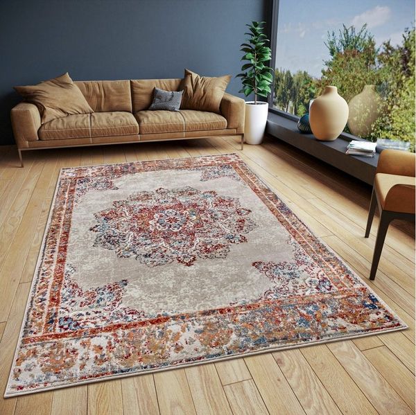 HANSE Home Teppich Maderno, rechteckig, Höhe: 8 mm, Läufer, Orientalisch, Kurzflor, Wohnzimmer, Schlafzimmer, Esszimmer
