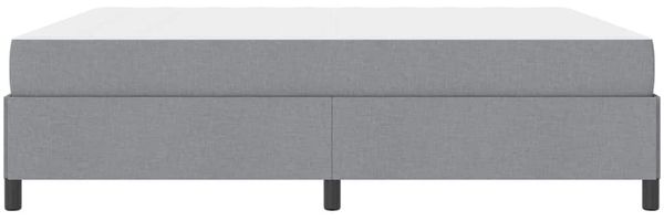 vidaXL Boxspringbett Hellgrau 180 x 200 cm Stoff 3398878 Bild 8