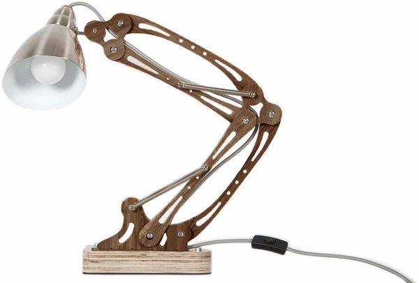 Tischlampe Merop Teak