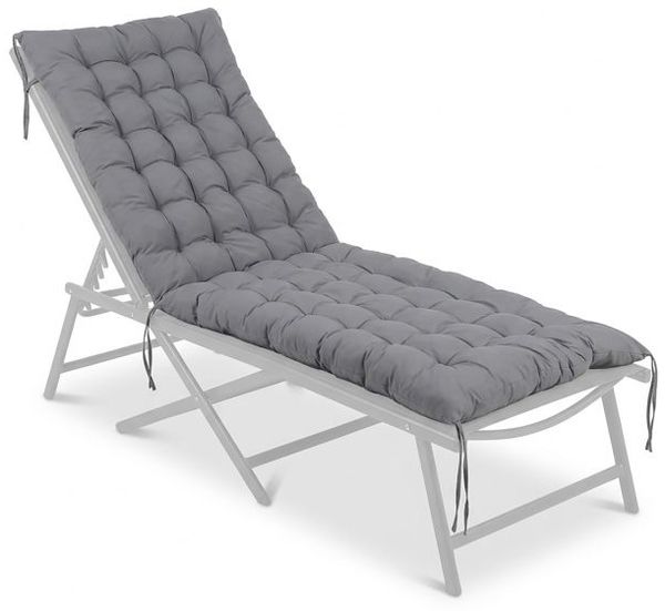 Relaxdays Gesteppte Bankauflage