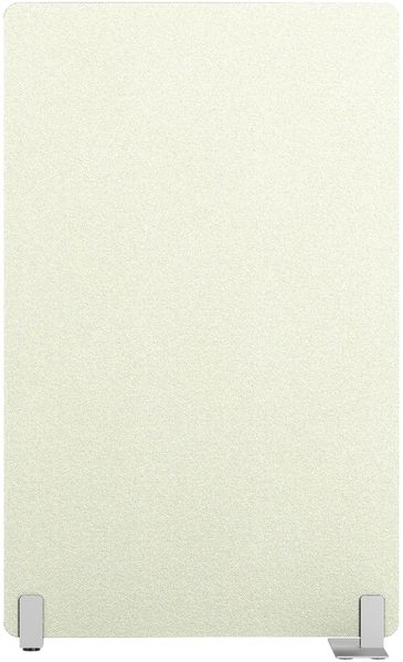 Rheinland Möbel FocusWall STW1018 – Akustik-Stellwand 1000×1800 mm in Stofffarbe Oyster inkl. Standfüßen – Schreibtisch-Trennwand für Büro & Homeoffice – Schallschutz – Made in Germany