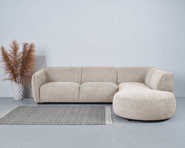 andas Ecksofa Ostrup, schlichtes modernes Design, in verschiedenen Farben