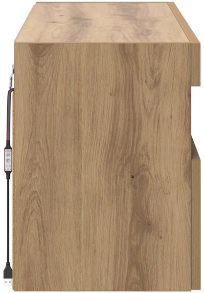 vidaXL TV-Wandschrank Artisan-Eiche 100 x 30 x 40 cm Holzwerkstoff 882984 Bild 7