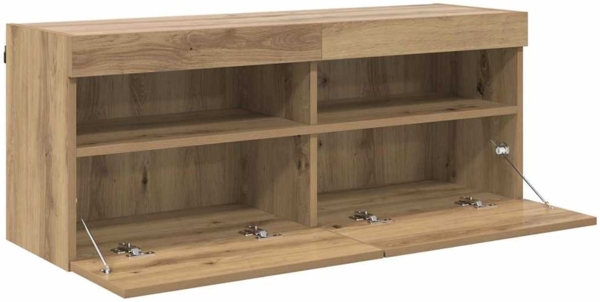 vidaXL TV-Wandschrank Artisan-Eiche 100 x 30 x 40 cm Holzwerkstoff 882984 Bild 5