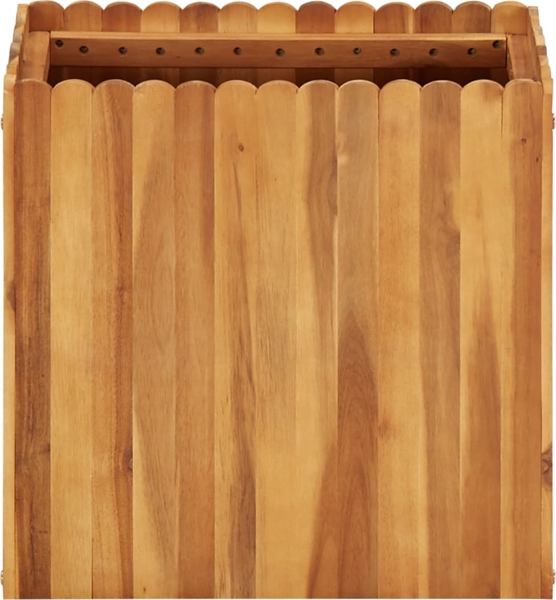vidaXL Garten-Hochbeet 50 x 30 x 50 cm Massivholz Akazie 45923