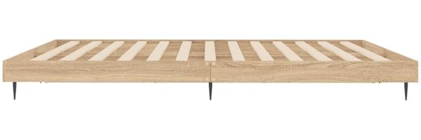 vidaXL Bettgestell ohne Matratze Sonoma-Eiche 140x200 cm Holzwerkstoff 832248 Bild 7