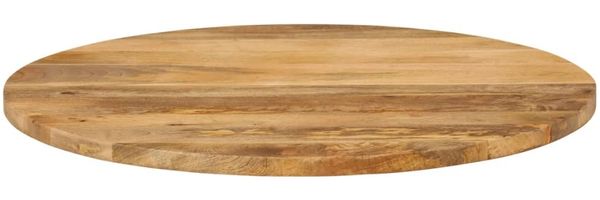 vidaXL Tischplatte Ø 70x2,5 cm Rund Massivholz Mango 370064 Bild 3