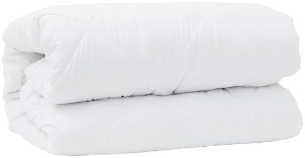 vidaXL 2-in-1 Bettdecke Weiß 220 x 200 x 10 cm Polyester 42007789 Bild 4