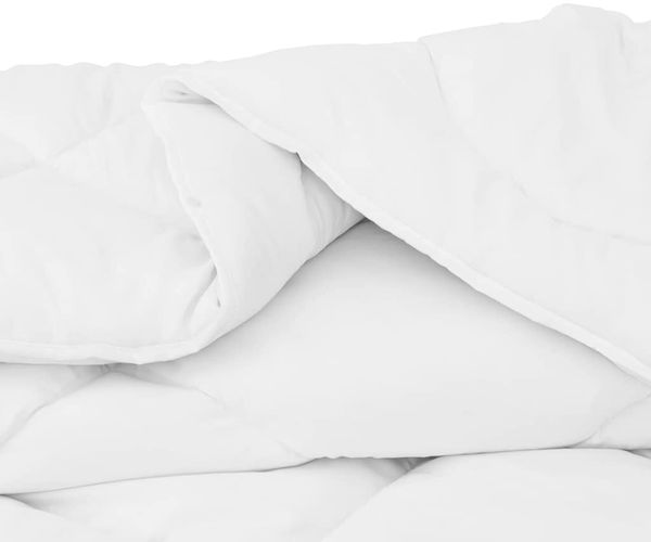 vidaXL 2-in-1 Bettdecke Weiß 220 x 200 x 10 cm Polyester 42007789 Bild 7