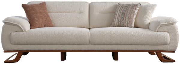 Villa Möbel Sofa Almira, 3-Sitzer 1 Teile, mit Relax-/Bettfunktion durch verstellbare Rückenlehne