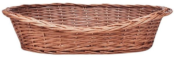 vidaXL Hundekorb aus Weide Natur 50 cm 170342