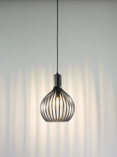 casa NOVA Pendelleuchte casa NOVA Pendelleuchte COLLIN DH 28x37 cm schwarz Hängelampe