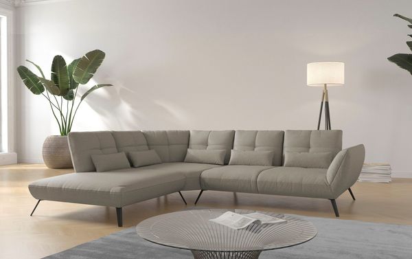 OTTO home Ecksofa Mikado L-Form, inkl. Sitztiefenverstellung und Armteilverstellung