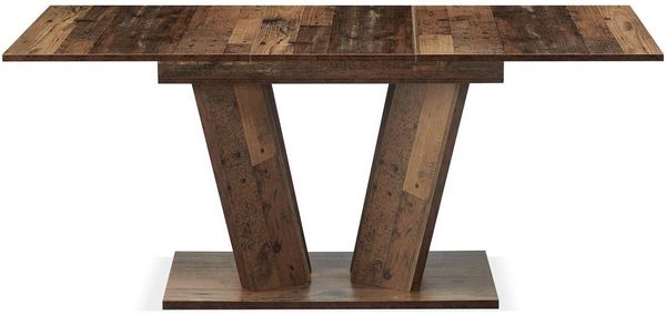 B&D home Esstisch Ausziehtisch MARA, Metallgestell oder Holzgestell, ausziehbar 120-160cm, 4-6 Personen Bild 2