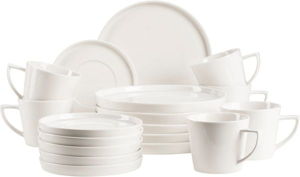 MÄSER Kaffeeservice SITA, Kaffeeservice, Porzellan (18-tlg), 6 Personen, Porzellan, Geschirr-Set, Service