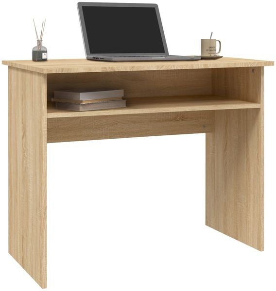 Schreibtisch, Spanplatte Sonoma-Eiche, 90 x 50 x 74 cm Bild 3