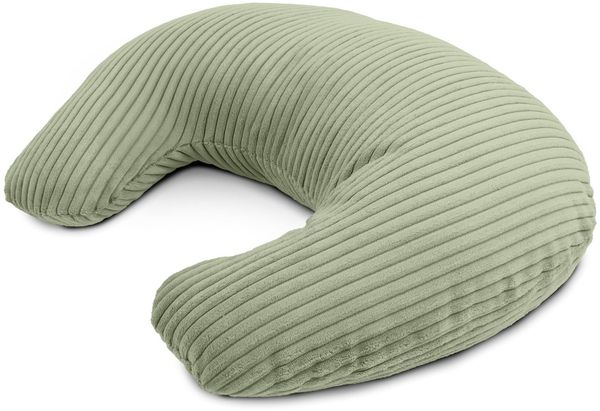 Amilian Stillkissen - Lagerungskissen - Schwangerschaftskissen mit Füllung und Bezug, Stillmond - Stillhörnchen - pregnancy pillow, für Mütter und Babys