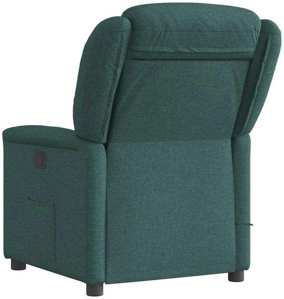 vidaXL Massagesessel Elektrisch Dunkelgrün Stoff 3303190 Bild 7