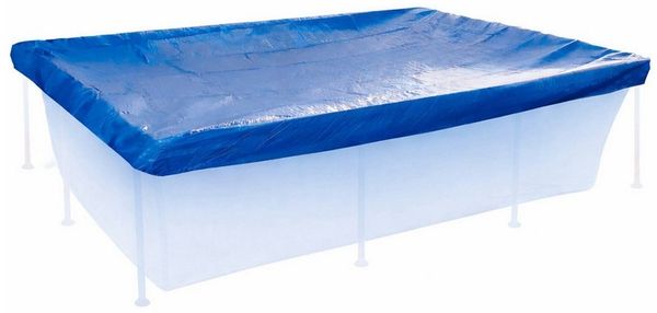 Happy People Pool-Abdeckplane Poolabdeckung für Stahlrahmenpool 430x230 cm, mit 20cm Überhang