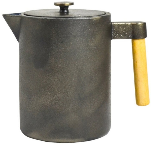 JA-UNENDLICH Teekanne Kohi, 1.2 l, aus Gusseisen handgefertigt im Sandgussverfahren, innen emailliert Bild 1
