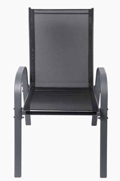 Albatros Gartenstühle 2er Set Kuba – Gartenstühle Stapelbar mit robustem Metallgestell und hoher Belastbarkeit – bequeme Stapelstühle auch als Terrassenstühle oder Balkonstühle Bild 9