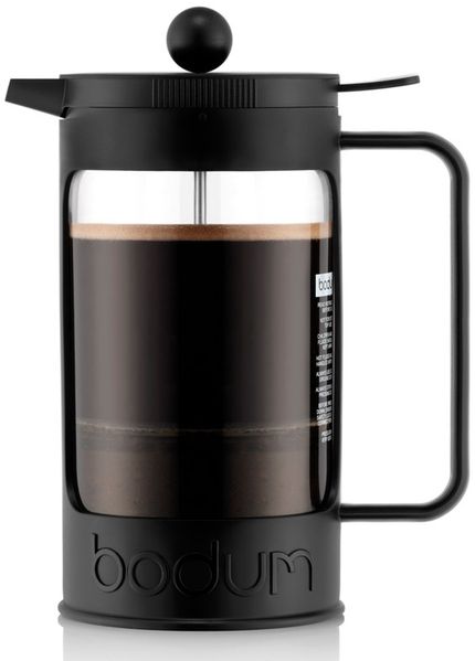 Bodum Kaffeebereiter, 8 Tassen, 1.0l Bean schwarz