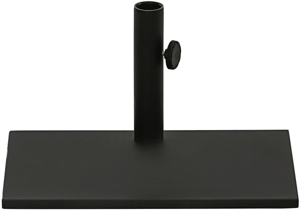 Dehner Schirmständer, ca. 49 x 30 x 24. 5 cm, 20 kg, Metall, schwarz Bild 4