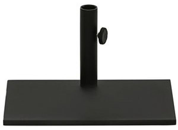 Dehner Schirmständer, ca. 49 x 30 x 24. 5 cm, 20 kg, Metall, schwarz Bild 5
