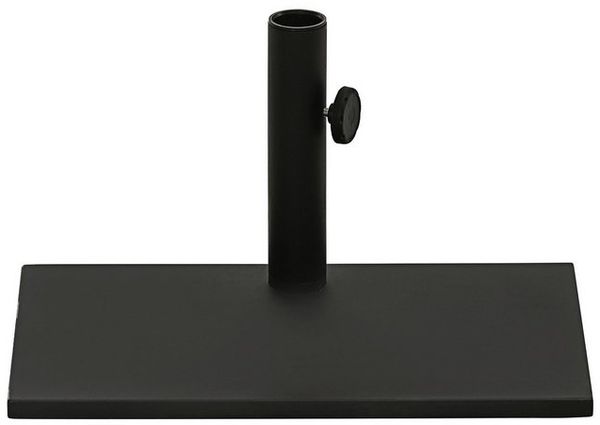 Dehner Schirmständer, ca. 49 x 30 x 24. 5 cm, 20 kg, Metall, schwarz Bild 3