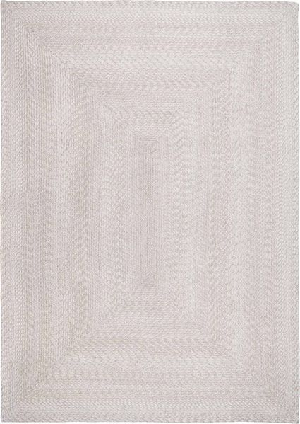 Teppich >Menorca< in Beige, PET Recycelter Kunststoff - 140x1x200cm (BxHxT)