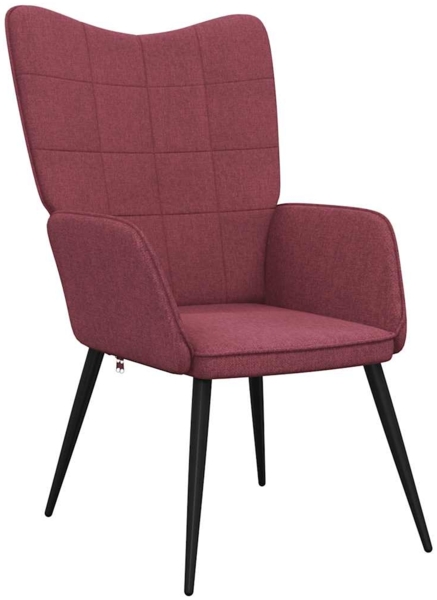 vidaXL Relaxsessel Weinrot Stoff [327949]