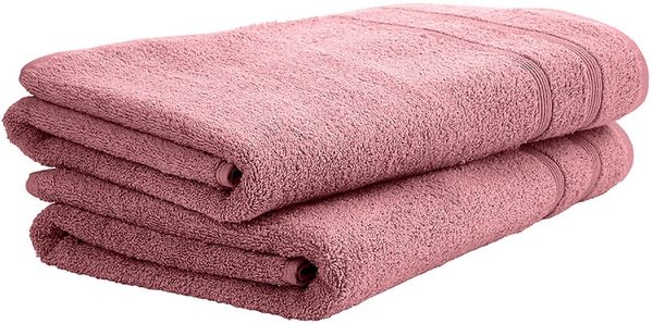Uncover by Schiesser Duschtuchset Brooklyn - 2-teilig - 70 x 140 cm - Malve