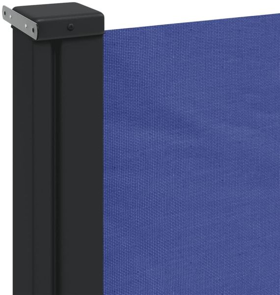 vidaXL Seitenmarkise Ausziehbar Blau 120x600 cm 4004491 Bild 7