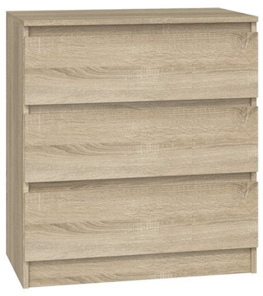 MAGOWA Schubkastenkommode MAGWA M3 morderne Kommode mit 3 Schubladen, Höhe: 75 cm Breite: 70 cm Tiefe: 40 cm