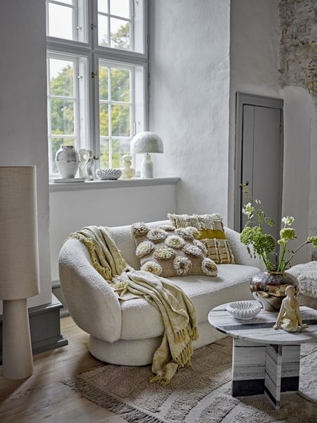 Bloomingville - Pratello Throw - Yellow