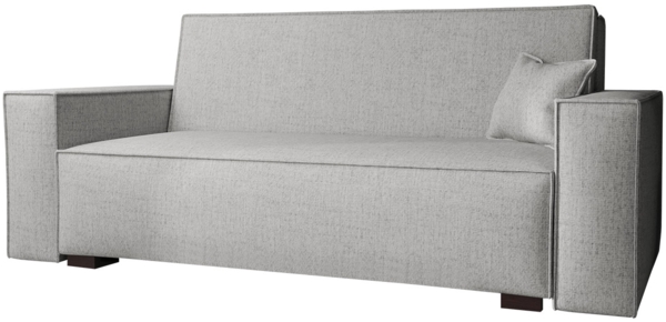 Schlafsofa Sofa Viva Duo IV (Farbe: Neve 80)