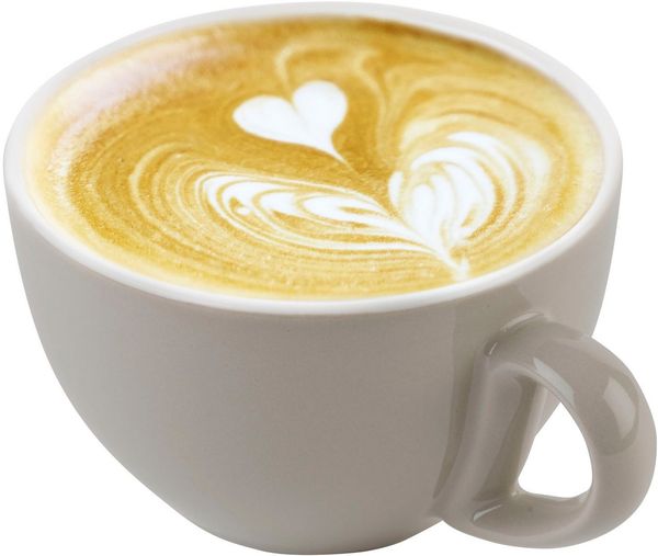 APS Cappuccinotasse 6er Set Cappuccino Tassen -SNUG-, 6-tlg, Porzellan, für Heißgetränke aller Art geeignet