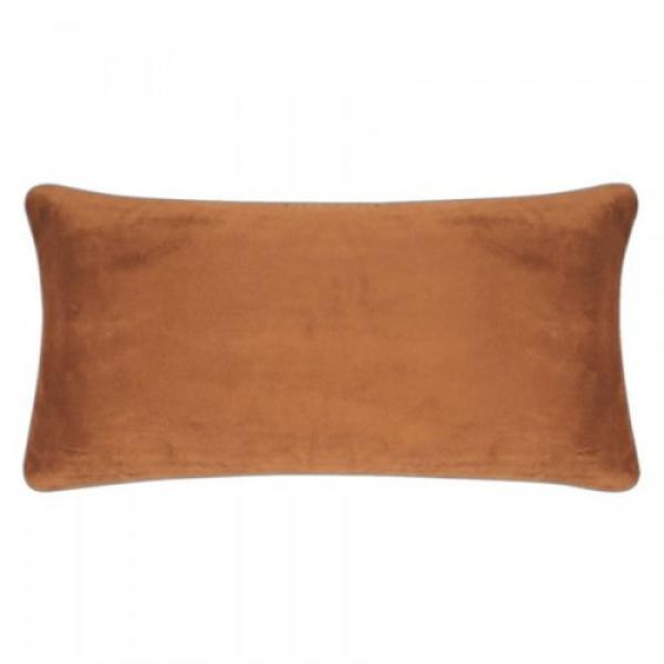 PAD Kissenhülle Samt Elegance Cognac Braun (25x50cm) 10127-C70-2550