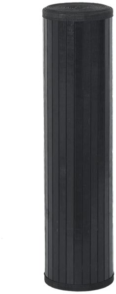 vidaXL Teppich Rechteckig Schwarz 60x400 cm Bambus 376846 Bild 3