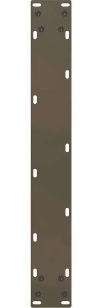 vidaXL Bartischbeine U-Form 2 Stk. Naturstahl 60x(100-101) cm Stahl 4013239 Bild 7
