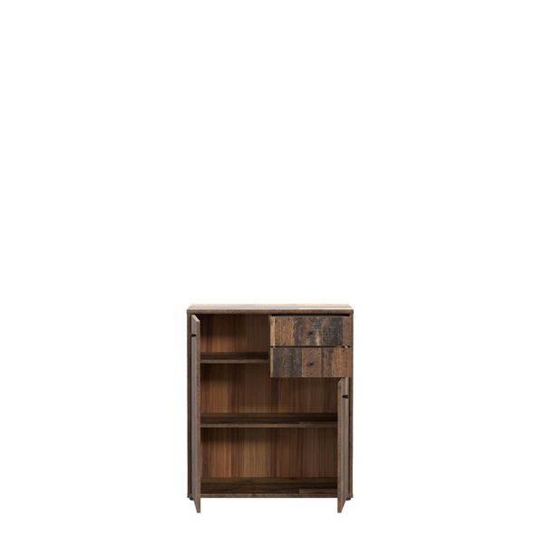 Kommode >Tembi< in Old Wood Vintage - 73,7x85,5x34,8cm (BxHxT) Bild 4