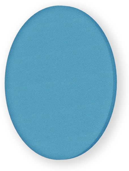 Rheinland Möbel FocusWall WAR06 – Runder Akustik-Wandabsorber Ø 60 cm in Stofffarbe Marianna inkl. Montage-Set - Made in Germany - Klasse A, Stoffbezug, schwer entflammbar