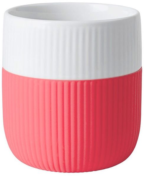 Royal Copenhagen Fluted Contrast Becher Hibiscus 33cl