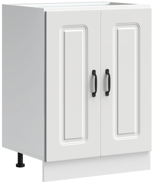 vidaXL Spülenunterschrank Kalmar Weiß 60x46x81,5 cm Holzwerkstoff 853437