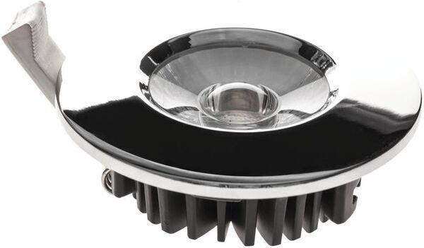 Ledxon 7008104 EDOS 6W 620lm 3000K 40° Chrom LED-Einbauleuchte LB23