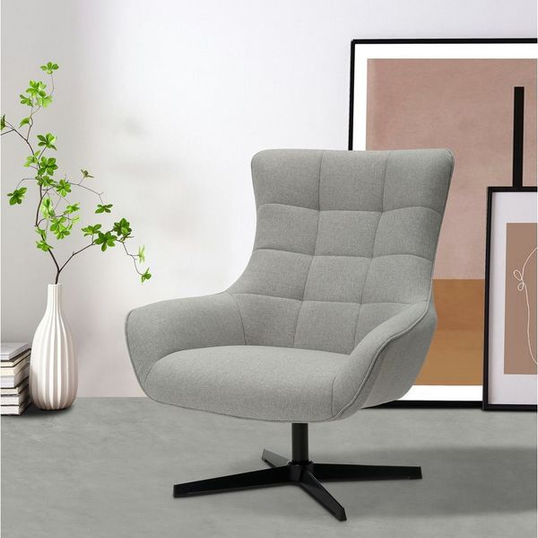 INOSIGN Ohrensessel Lemoore, Relaxsessel, TV-Sessel, 360° Grad drehbar