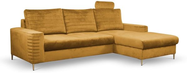Feldmann-Wohnen Ecksofa Collin, mit Schlaffunktion und Bettkasten, Ausführung wählbar