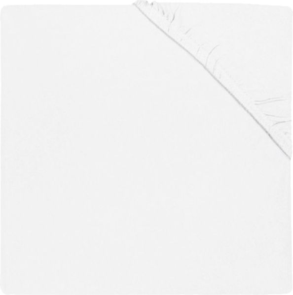 Puck Molton Spannbettlaken - White - 60 x 120 cm W